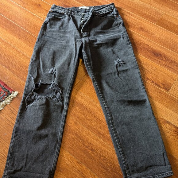 A&F High Rise Dad Jean - Picture 3 of 4